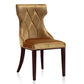 Manhattan Comfort Reine Black and Walnut Velvet Dining Chair (Set of Two) | Dining Chairs | Modishstore - 21
