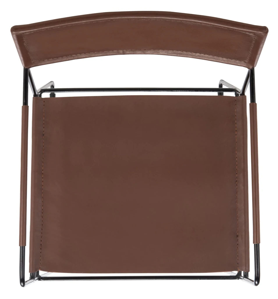 Safavieh Alyx Leather Dining Chair | Dining Chairs | Modishstore - 6