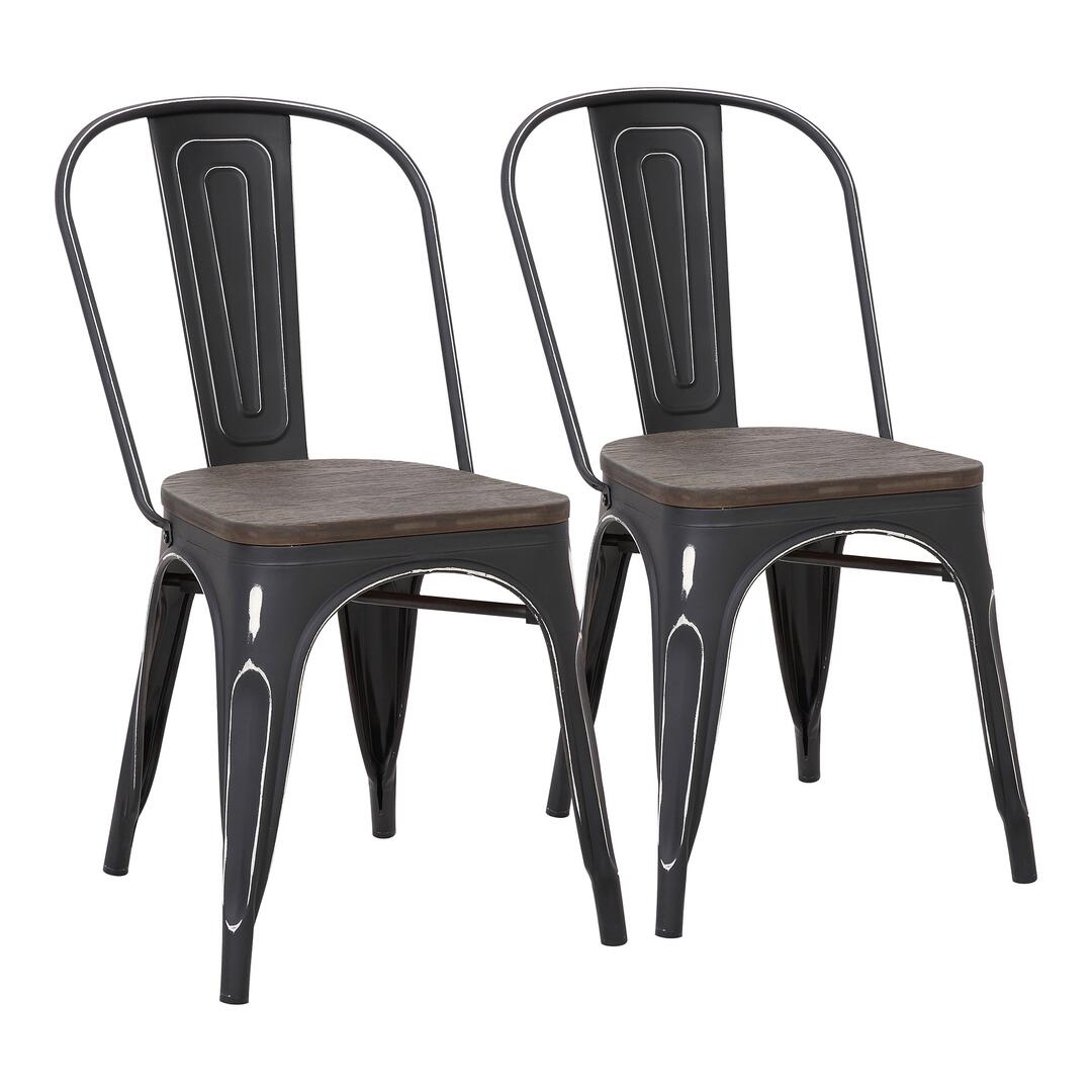 LumiSource Oregon Chair - Set of 2 | Modishstore | Dining Chairs - 9