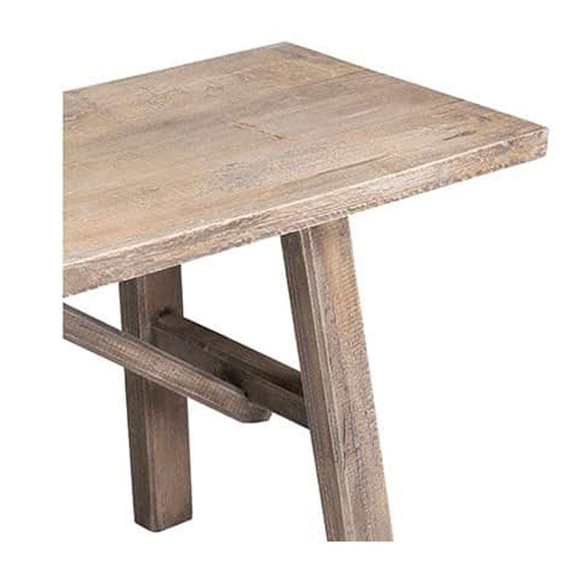 Promenade Mindi Wood Carved Wood Bench by Jeffan | Benches | Modishstore - 6