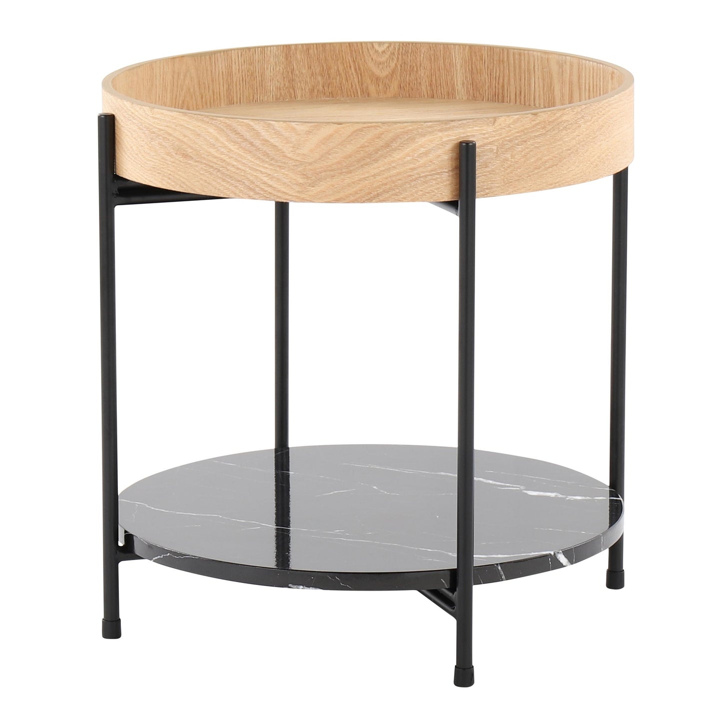 Daniella End Table By LumiSource | Side Tables | Modishstore - 3