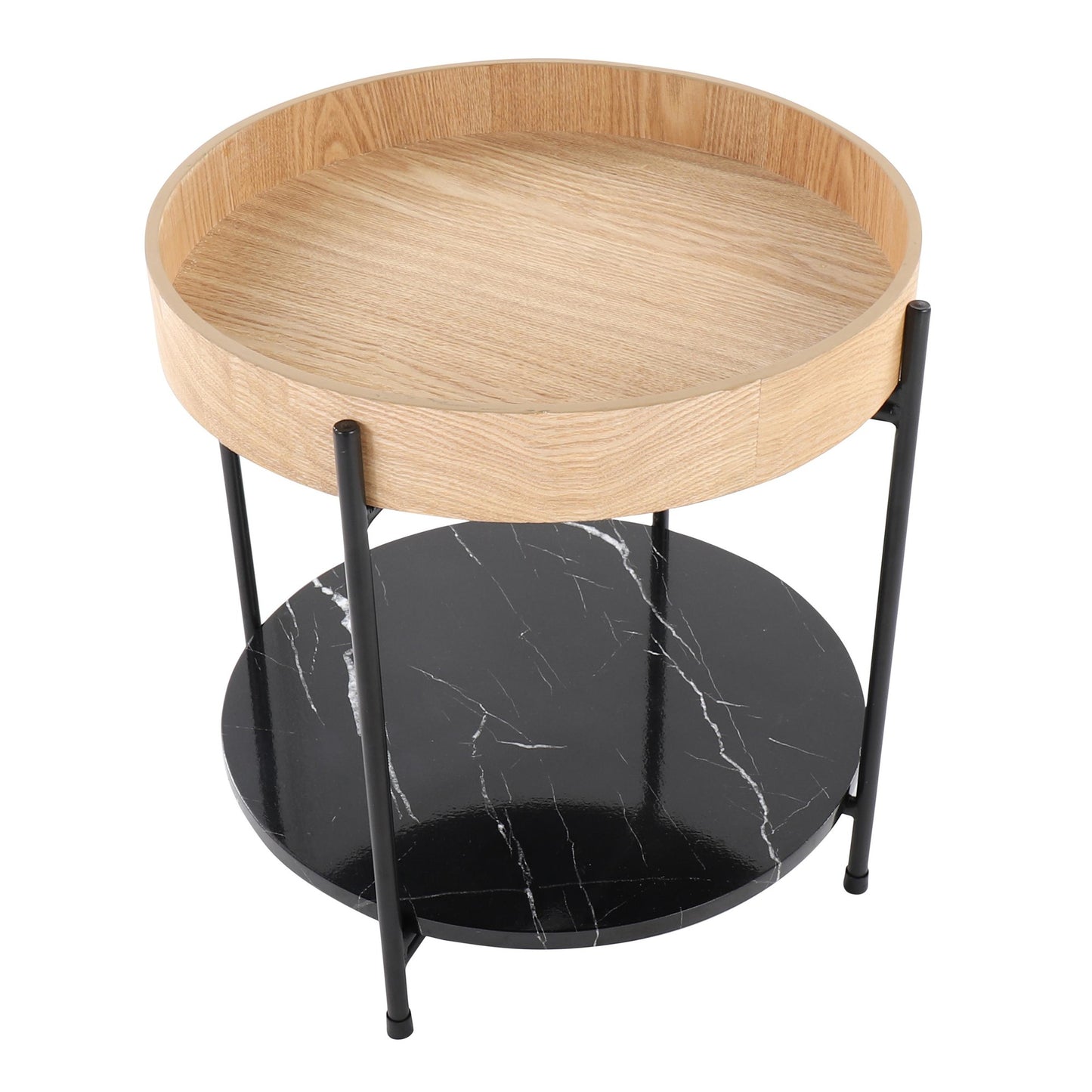 Daniella End Table By LumiSource | Side Tables | Modishstore - 5