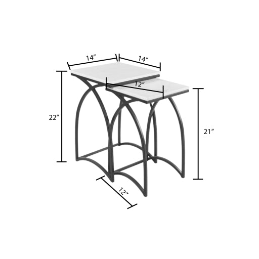 Surya Nesting Table Set - EAN002-SET | Nesting Tables | Modishstore-4