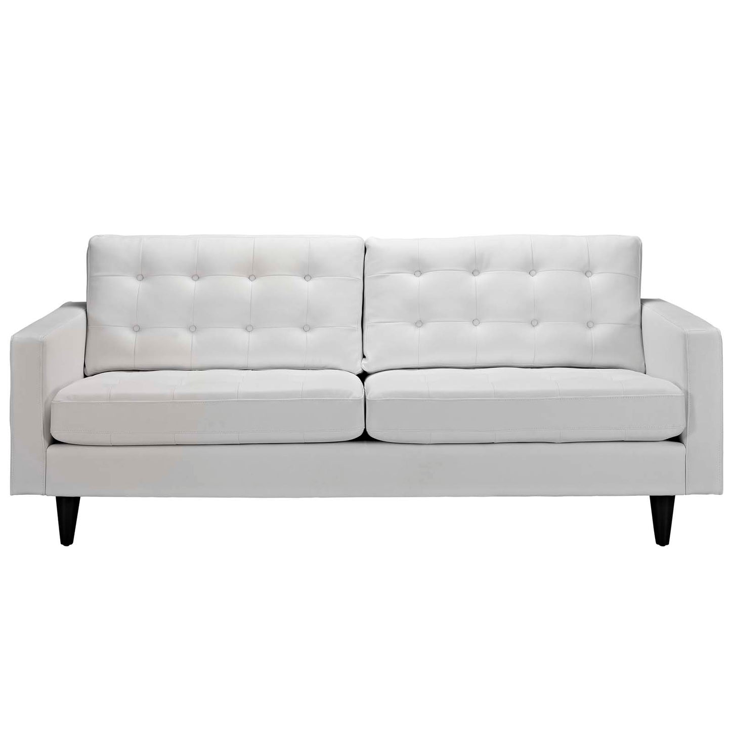 Modway Empress Leather Sofa - EEI-1010 | Sofas | Modishstore - 1