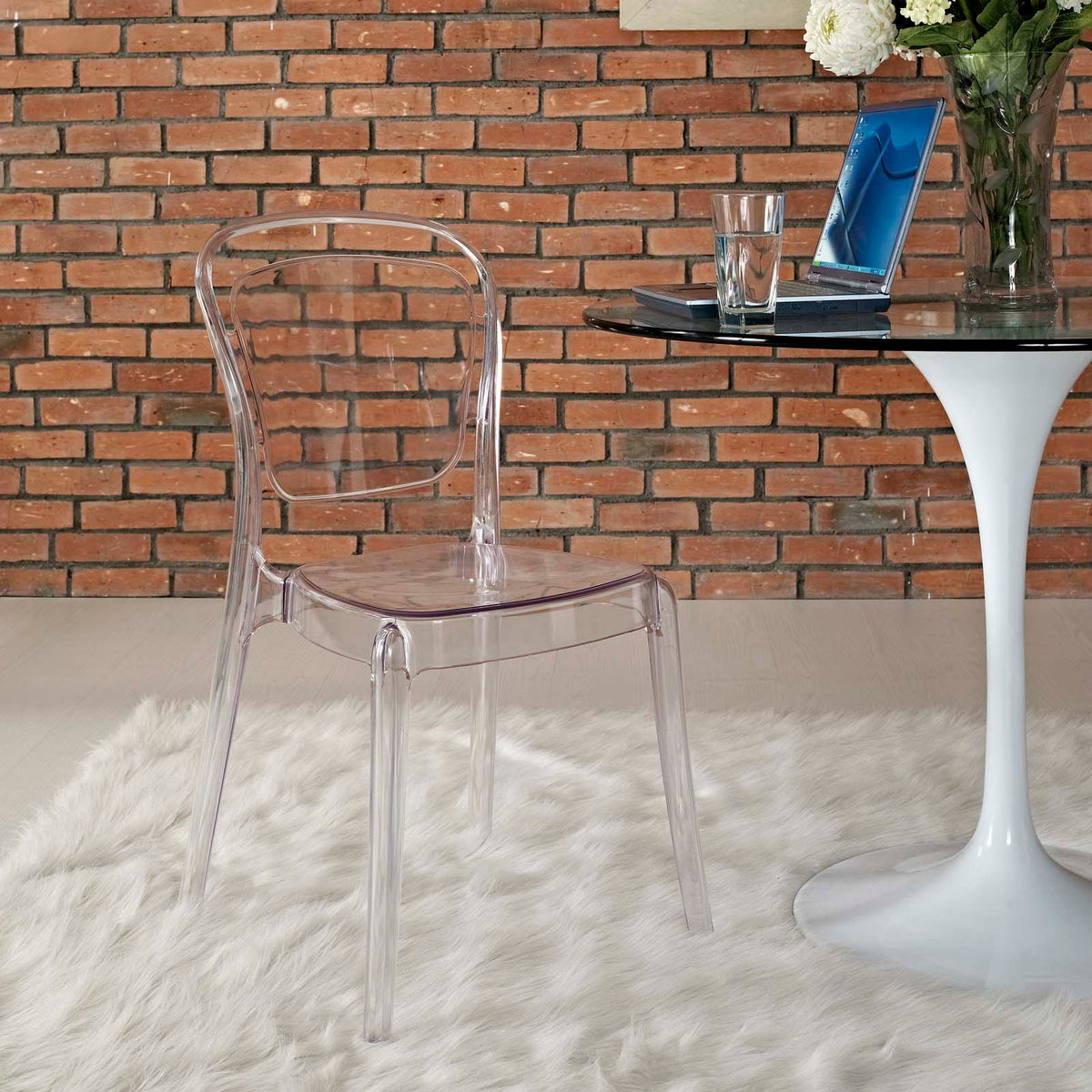 Modway Entreat Dining Side Chair - Clear - EEI-1070 | Dining Chairs | Modishstore - 1