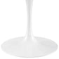 Modway Lippa 54" Round Artificial Marble Dining Table | Dining Tables | Modishstore-3