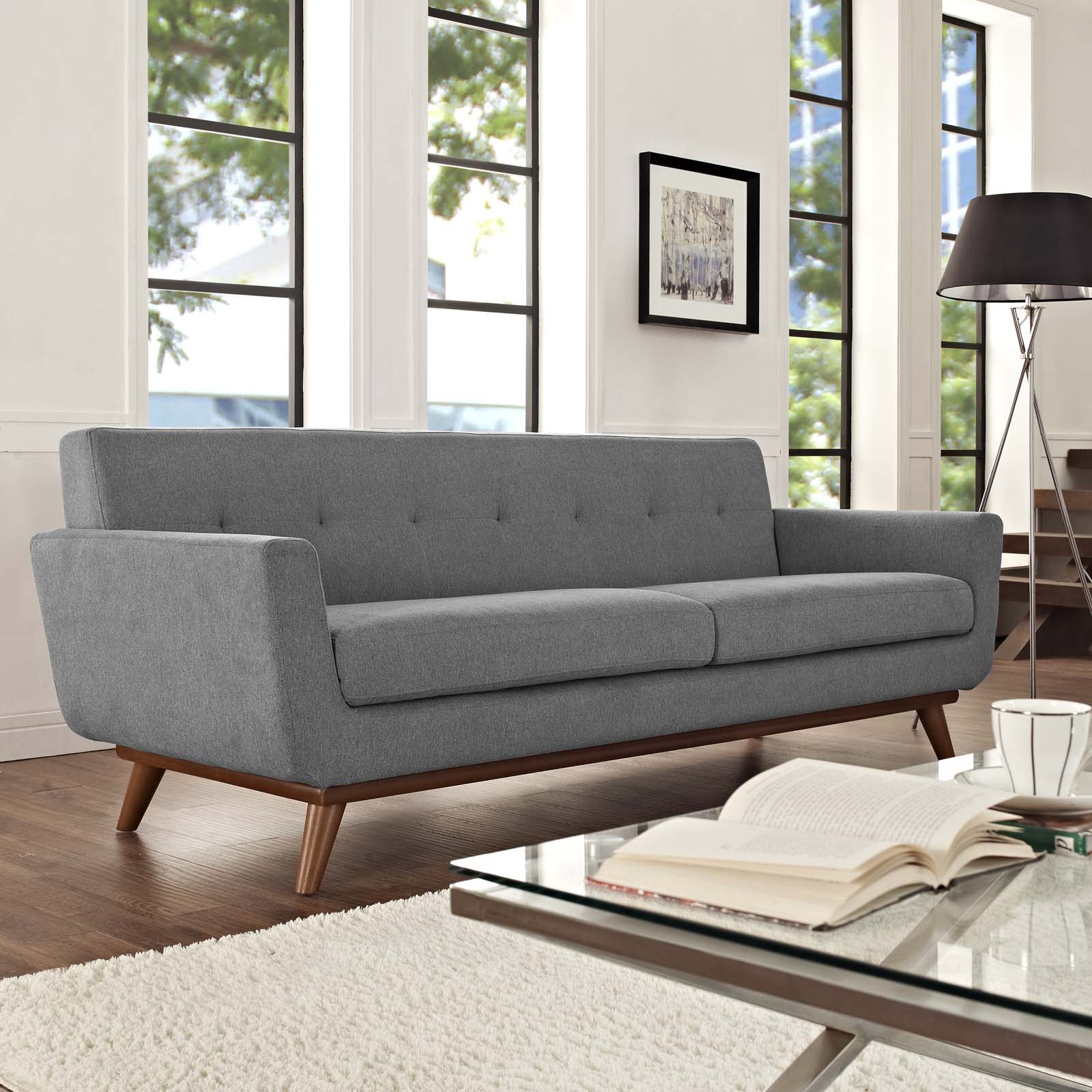 Modway Engage Upholstered Sofa | Sofas | Modishstore-11