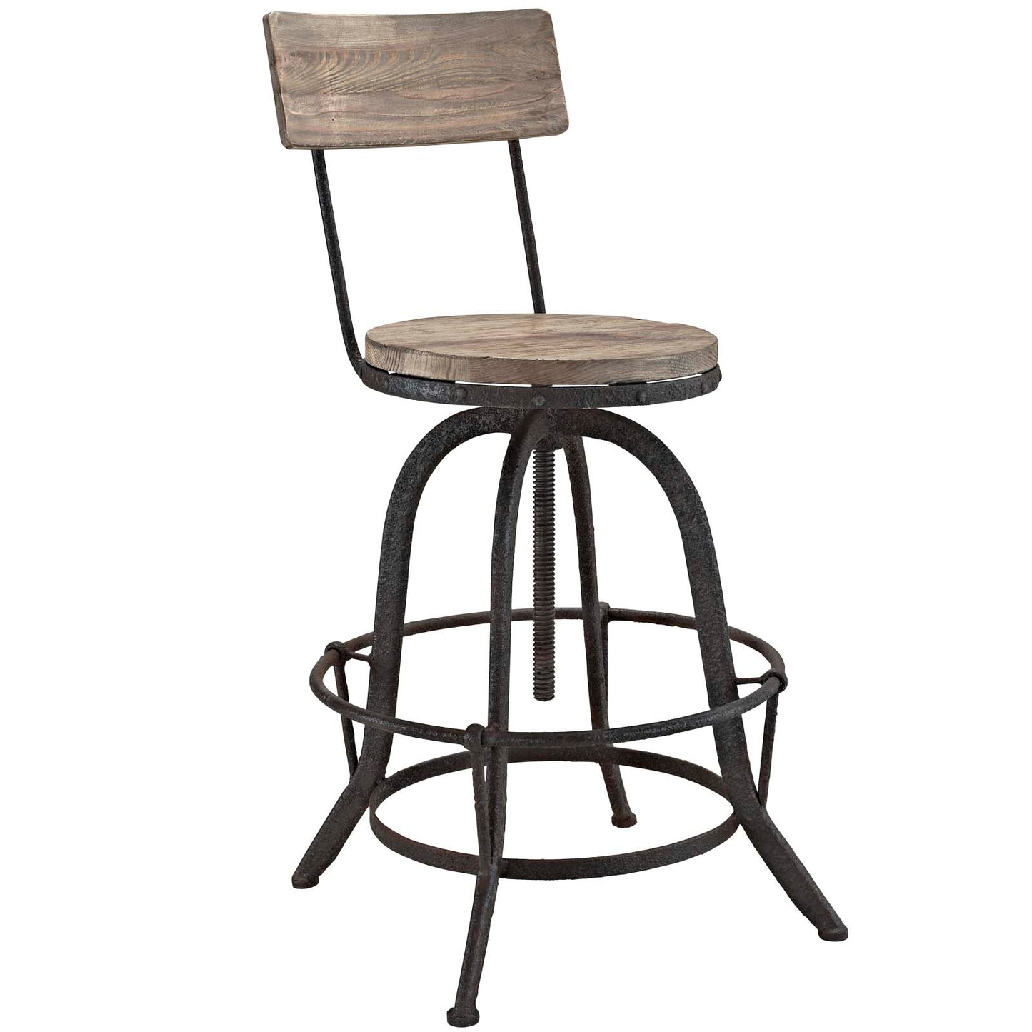Modway Procure Wood Bar Stool - EEI-1212 | Bar Stools | Modishstore - 1