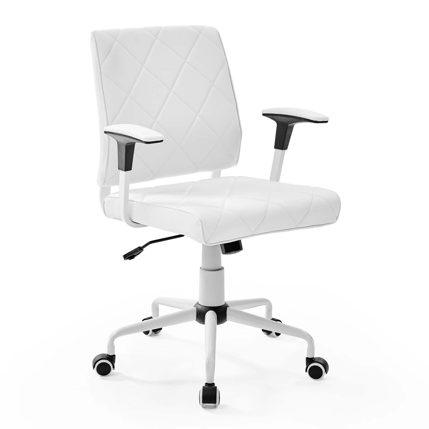 Modway Lattice Vinyl Office Chair - EEI-1247 | Office Chairs | Modishstore - 1