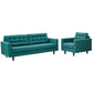 Modway Empress Armchair and Sofa - Set of 2 | Sofas | Modishstore-66