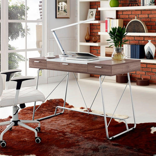 Panel Office Desk By Modway - EEI-1321 | Desks | Modishstore