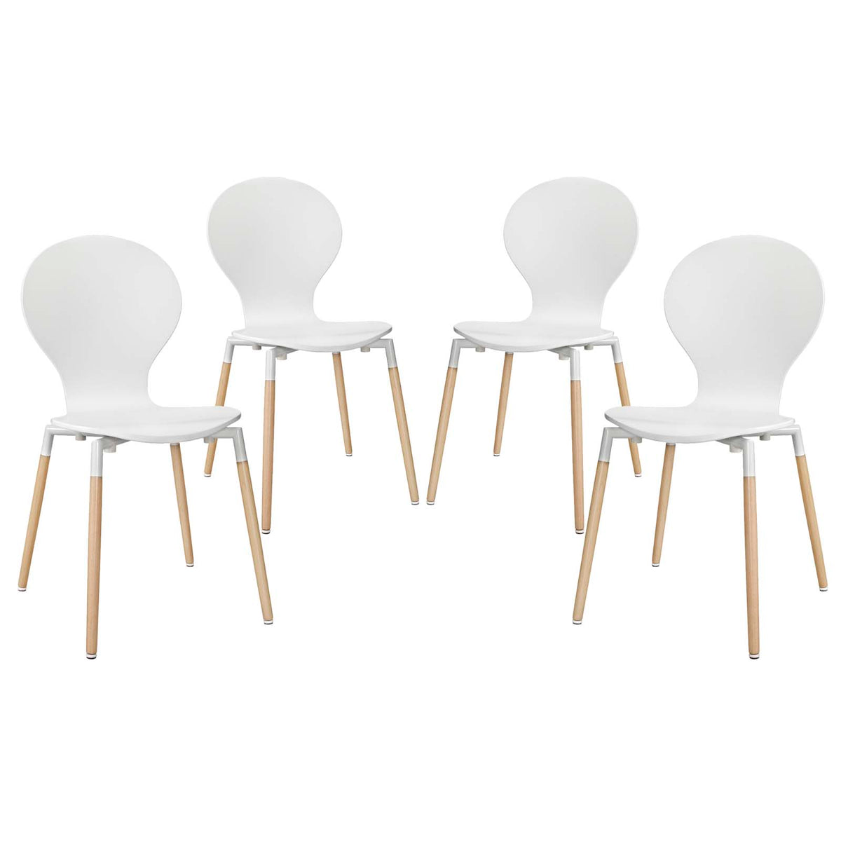 Modway Path Dining Chair - Set of 4 - EEI-1369 | Dining Chairs | Modishstore - 6