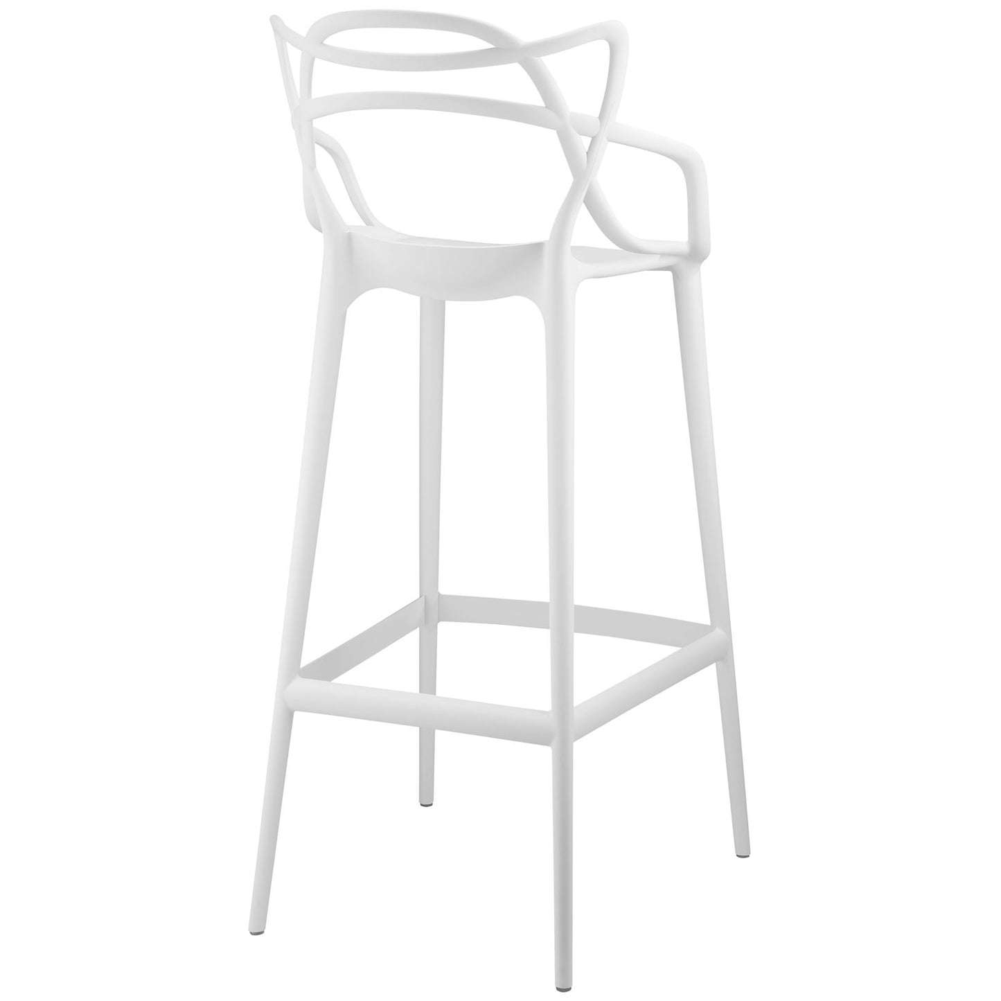 Modway Entangled Bar Stool - White - EEI-1460 | Bar Stools | Modishstore - 3