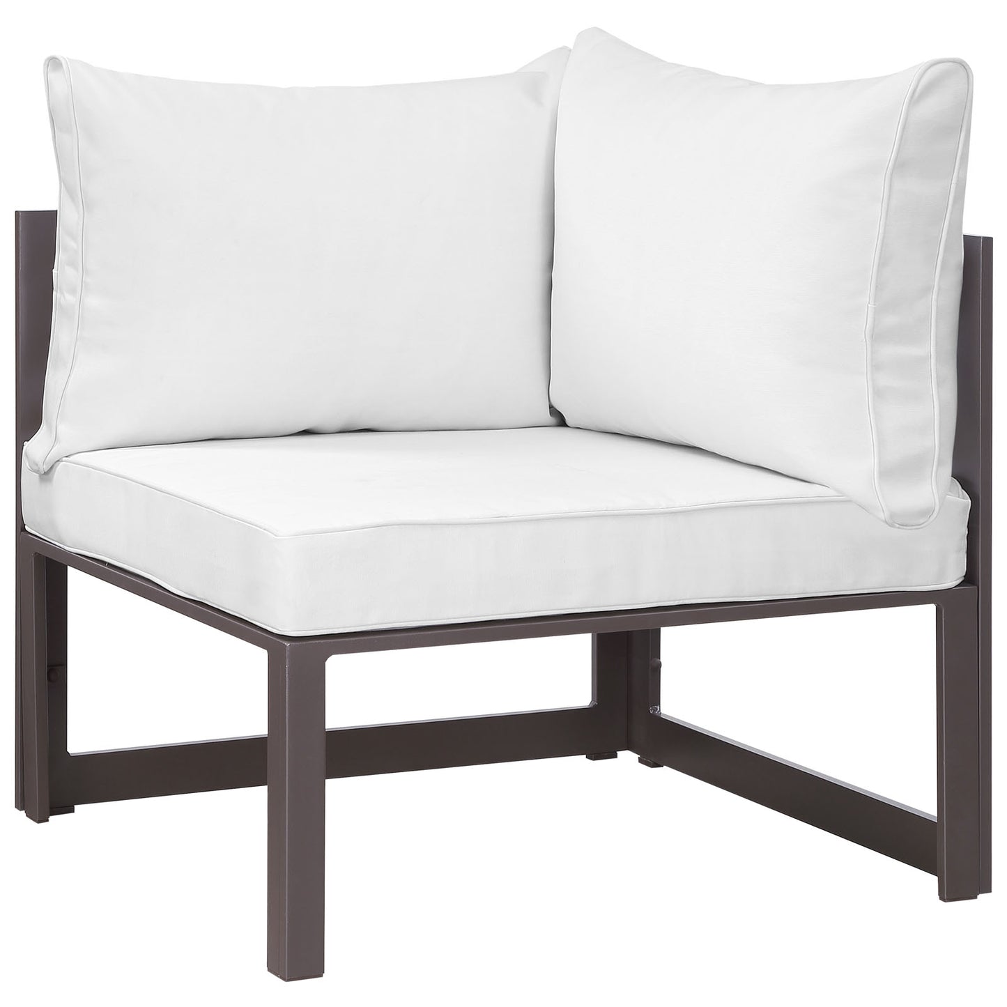 Modway Fortuna Corner Outdoor Patio Armchair - EEI-1518 | Outdoor Chairs | Modishstore - 2