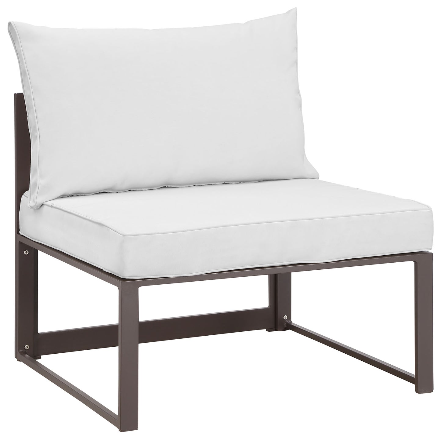 Modway Fortuna Armless Outdoor Patio Sofa - EEI-1520 | Outdoor Chairs | Modishstore - 2