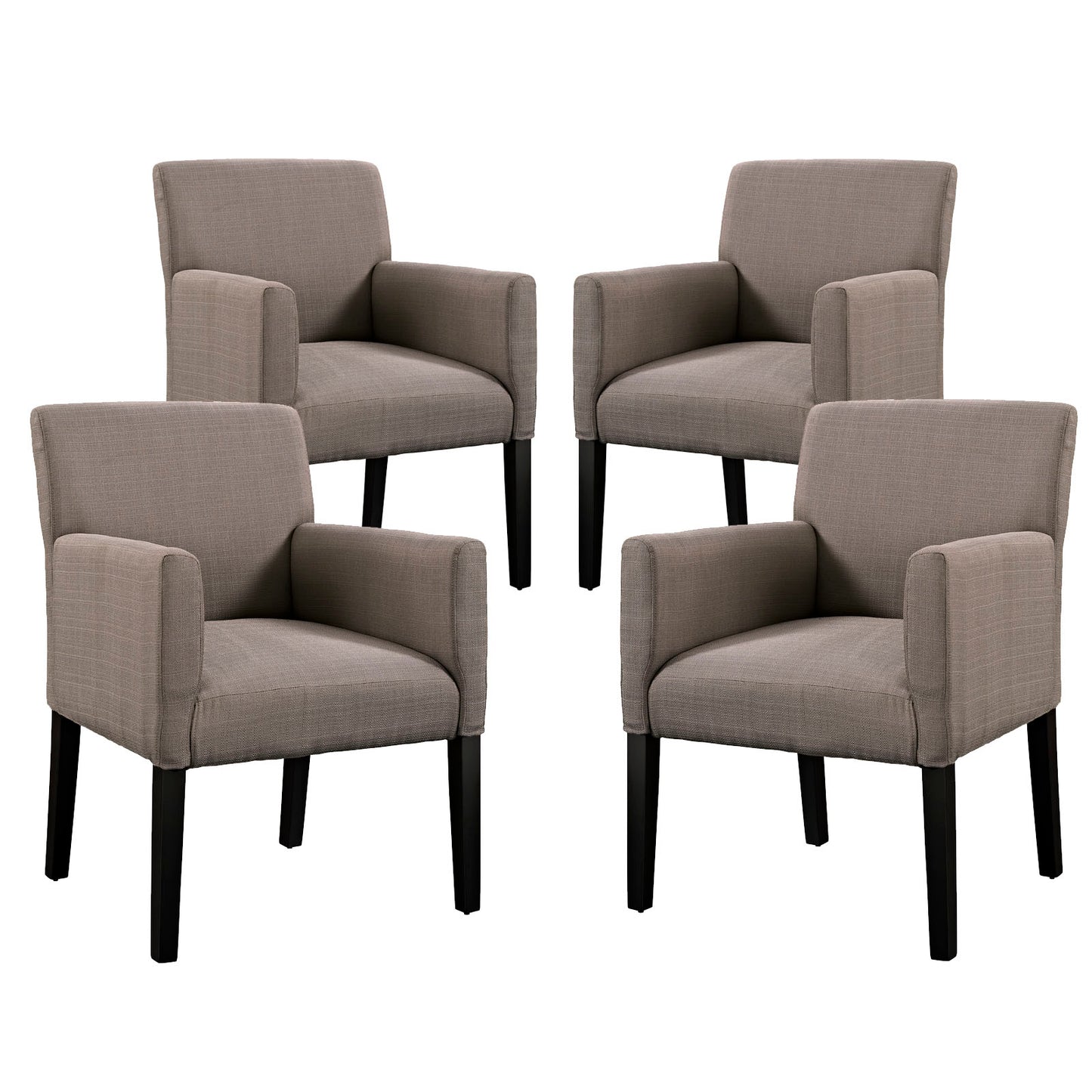 Modway Chloe Armchair - Set of 4 - EEI-1679 | Armchairs | Modishstore - 1
