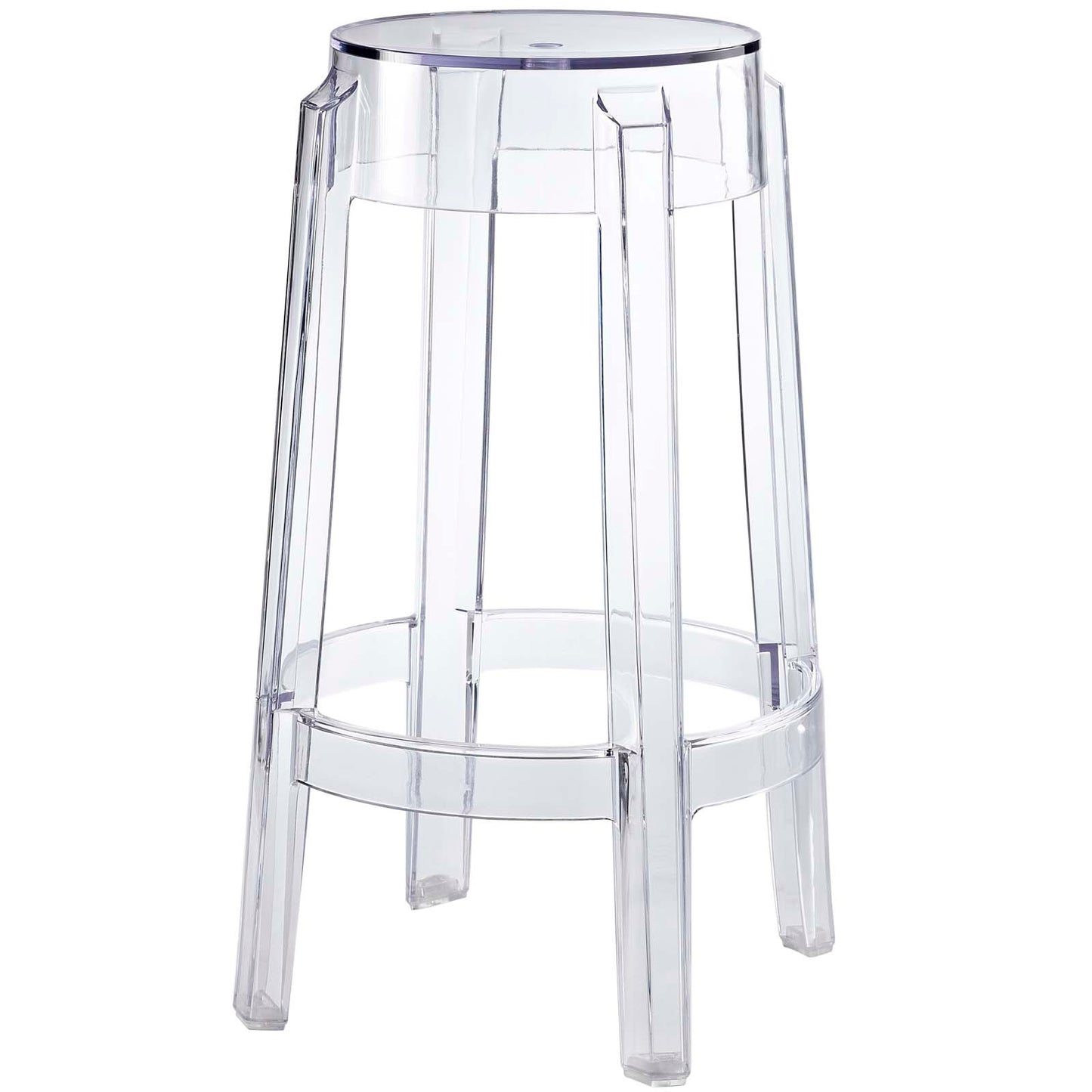 Modway Casper Counter Stool - Clear - EEI-171 | Counter Stools | Modishstore - 5