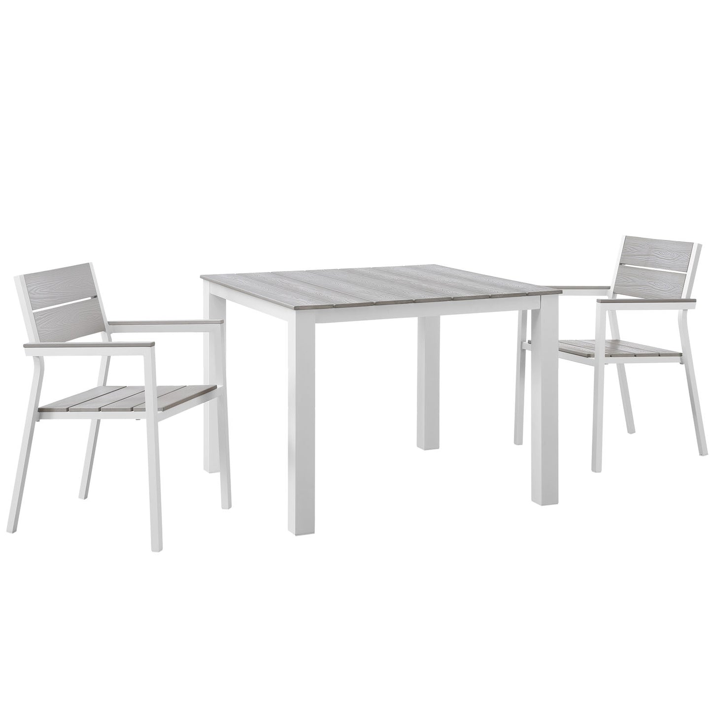 Modway Maine 3 Piece Outdoor Patio Dining Set - EEI-1743 - EEI-1743 | Outdoor Dining Sets | Modishstore - 1