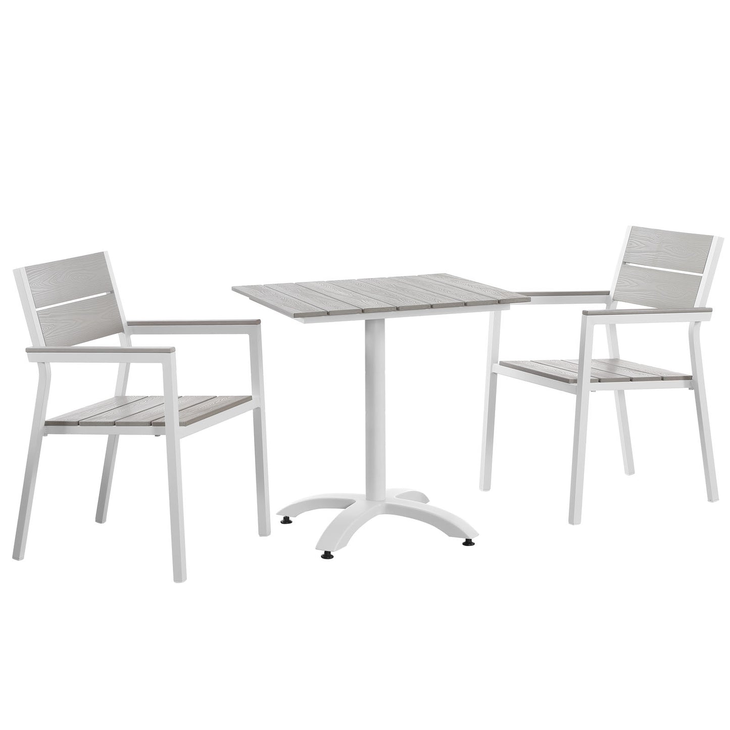 Modway Maine 3 Piece Outdoor Patio Dining Set - EEI-1759 - EEI-1759 | Outdoor Dining Sets | Modishstore - 1