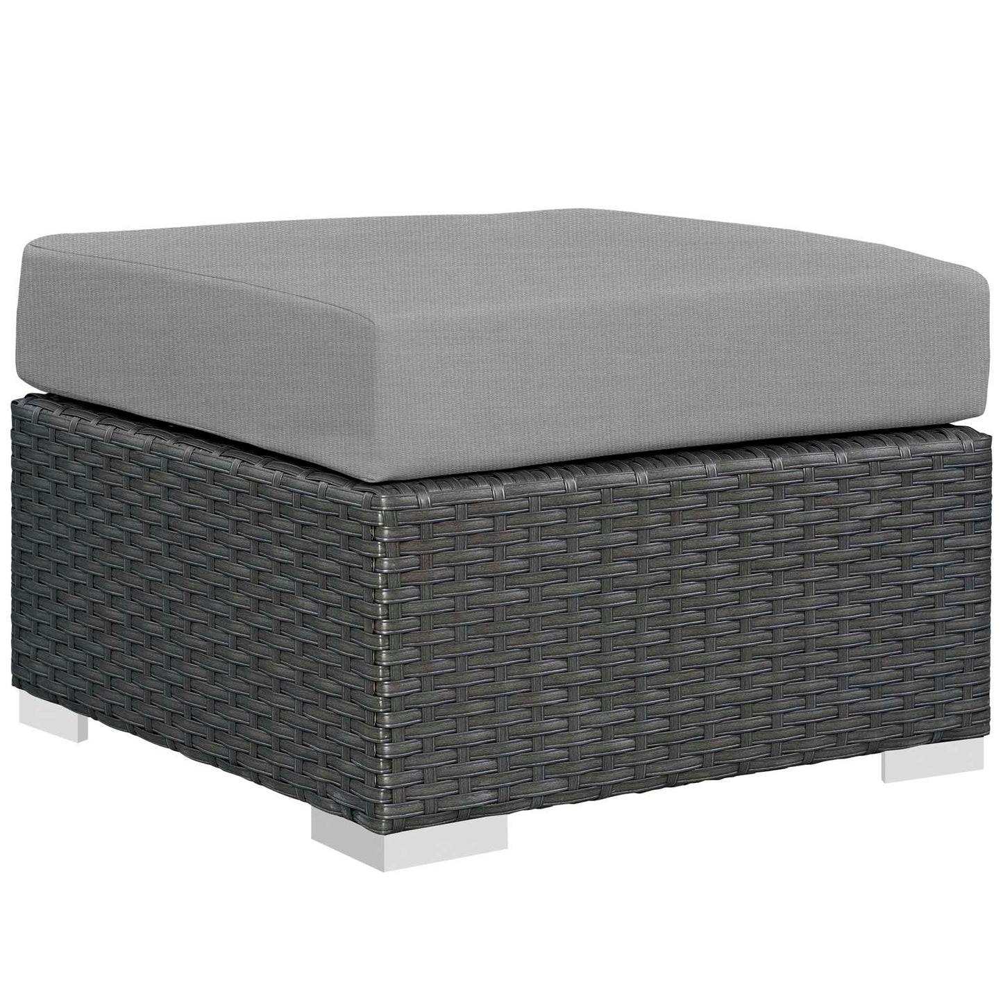 Modway Sojourn Outdoor Patio Ottoman - EEI-1855 | Outdoor Ottomans | Modishstore - 4