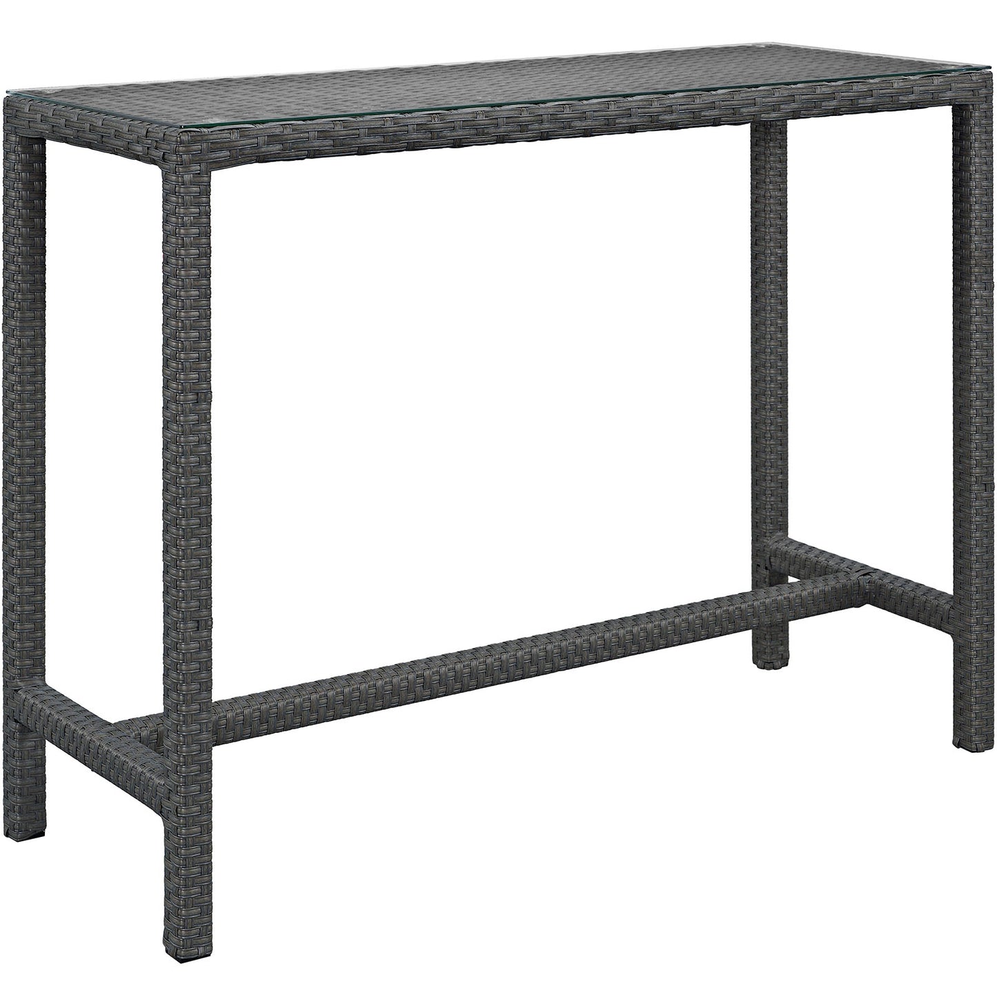 Sojourn Large Outdoor Patio Bar Table By Modway - EEI-1956 | Outdoor Tables | Modishstore - 1