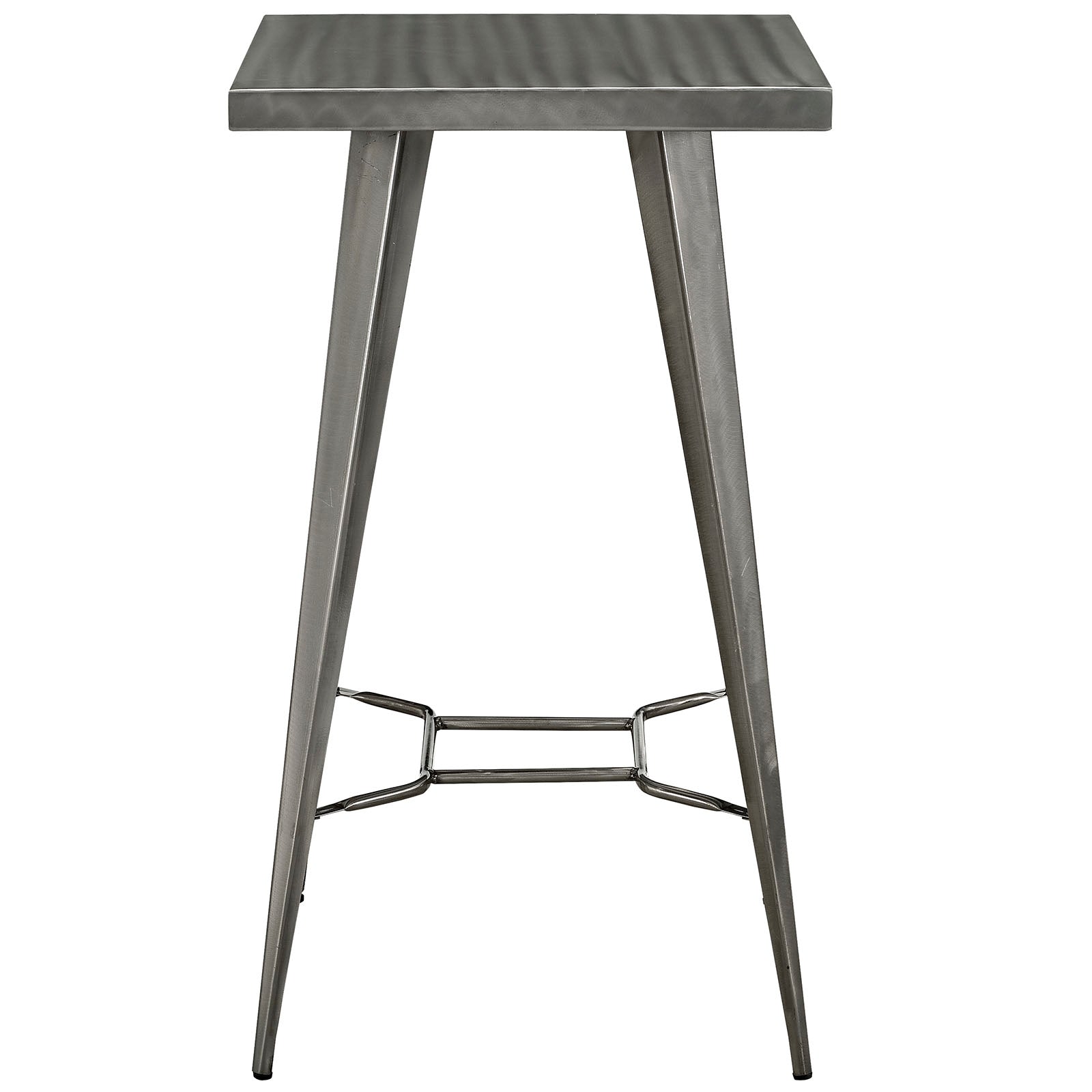 Modway Direct Metal Bar Table - Gunmetal | Bar Table | Modishstore-2