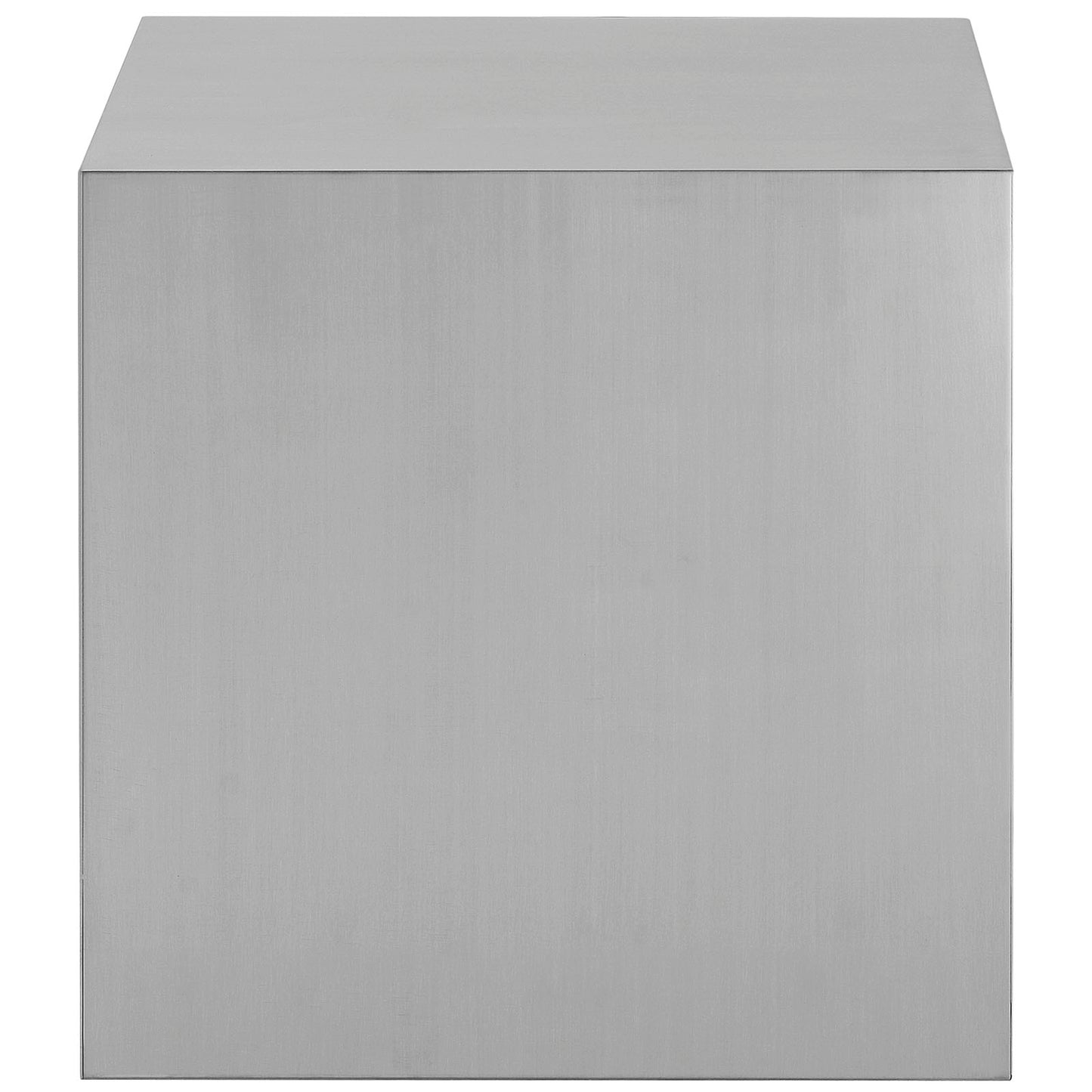 Modway Cast Stainless Steel Side Table - Silver - EEI-2097 | Side Tables | Modishstore - 4