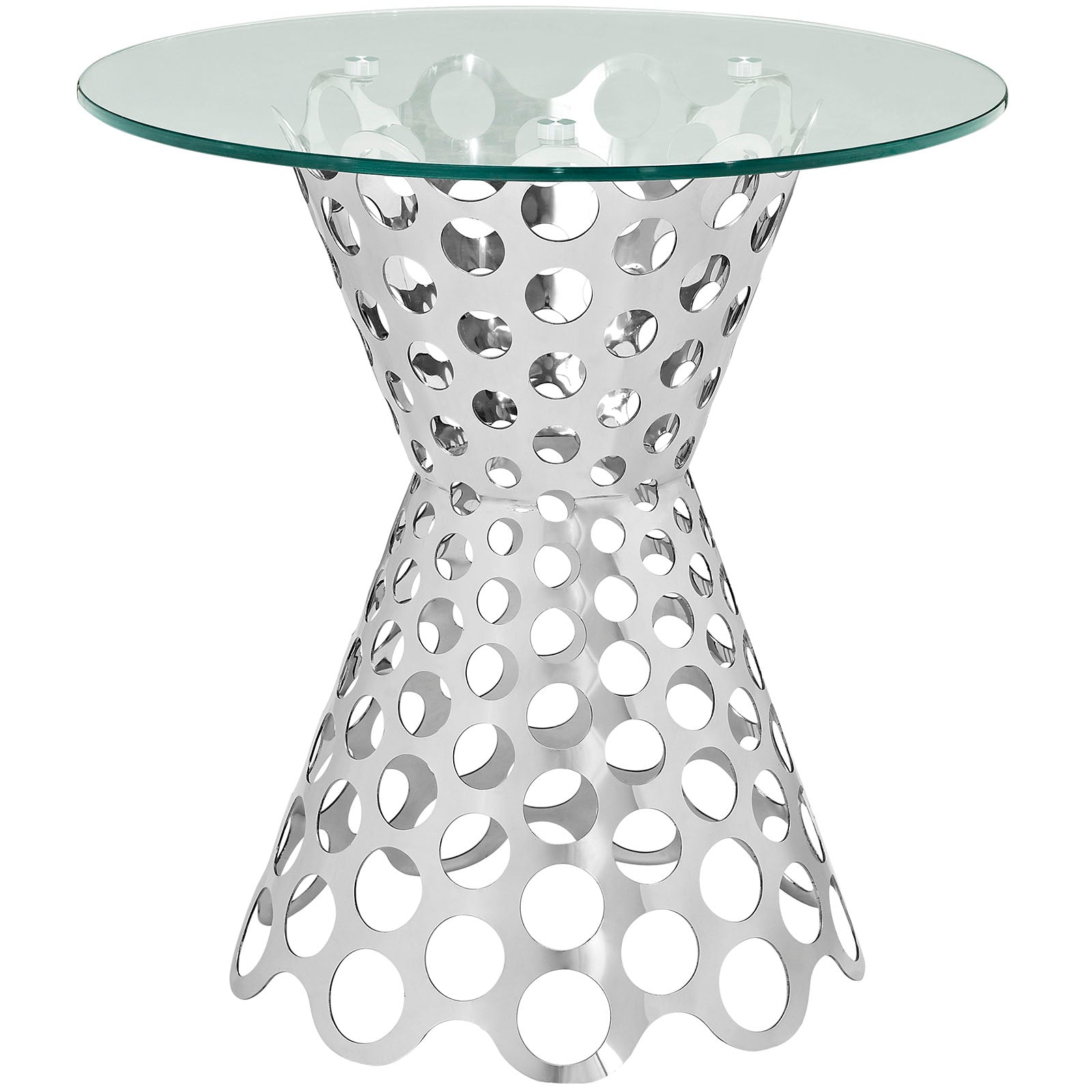 Arrange Glass Top Side Table By Modway - EEI-2106 | Side Tables | Modishstore - 2