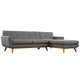 Modway Engage Right-Facing Sectional Sofa | Sofas | Modishstore-12