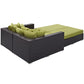 Convene 4 Piece Outdoor Patio Daybed By Modway - EEI-2160 | Outdoor Patio Daybed | Modishstore - 3