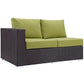 Convene 4 Piece Outdoor Patio Daybed By Modway - EEI-2160 | Outdoor Patio Daybed | Modishstore - 5