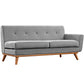 Modway Engage 5 Piece Sectional Sofa - EEI-2186 | Sectional | Modishstore-5