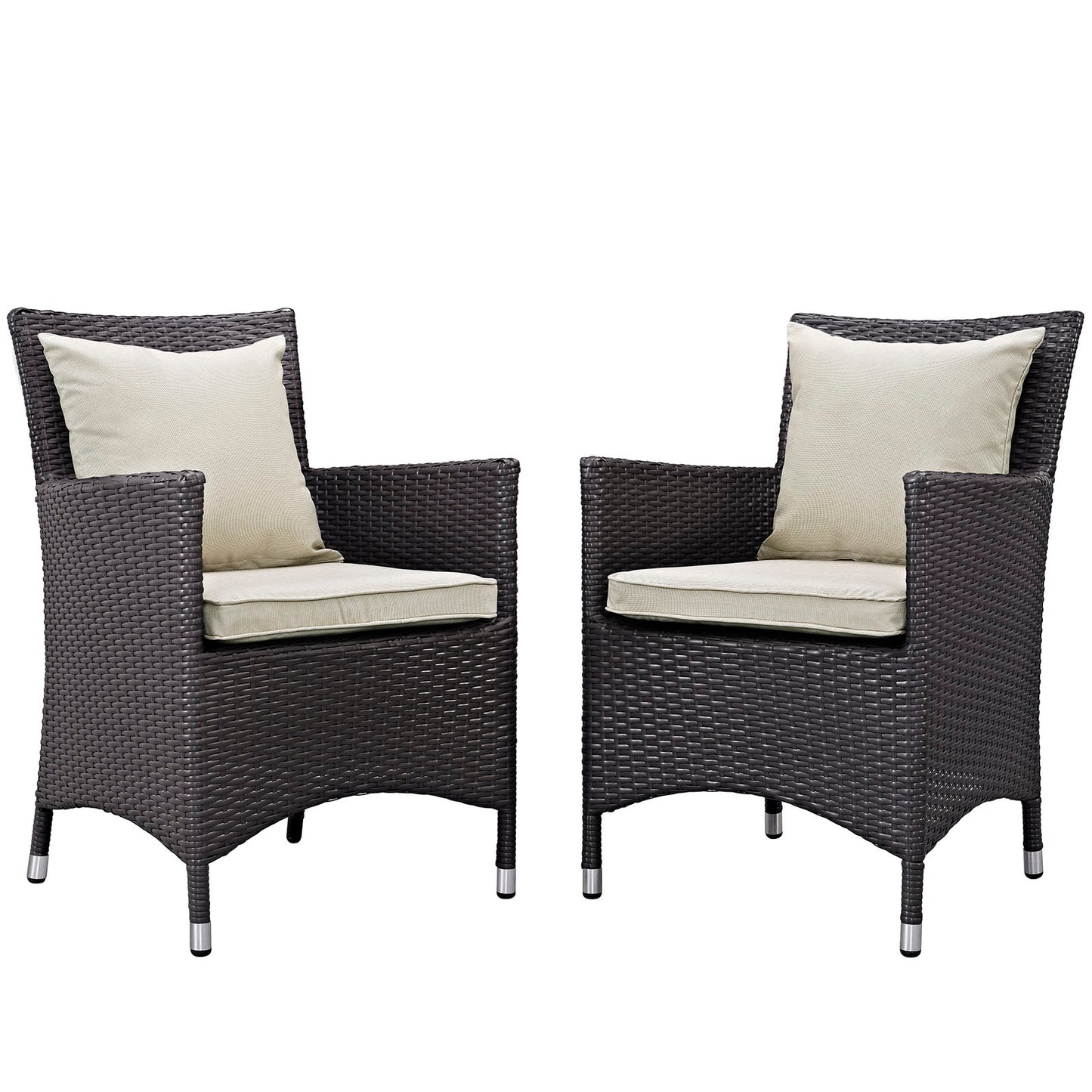 Modway Convene 2 Piece Outdoor Patio Dining Set - EEI-2188 - EEI-2188 | Outdoor Chairs | Modishstore - 18