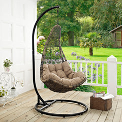 Modway Abate Outdoor Patio Swing Chair With Stand - EEI-2276