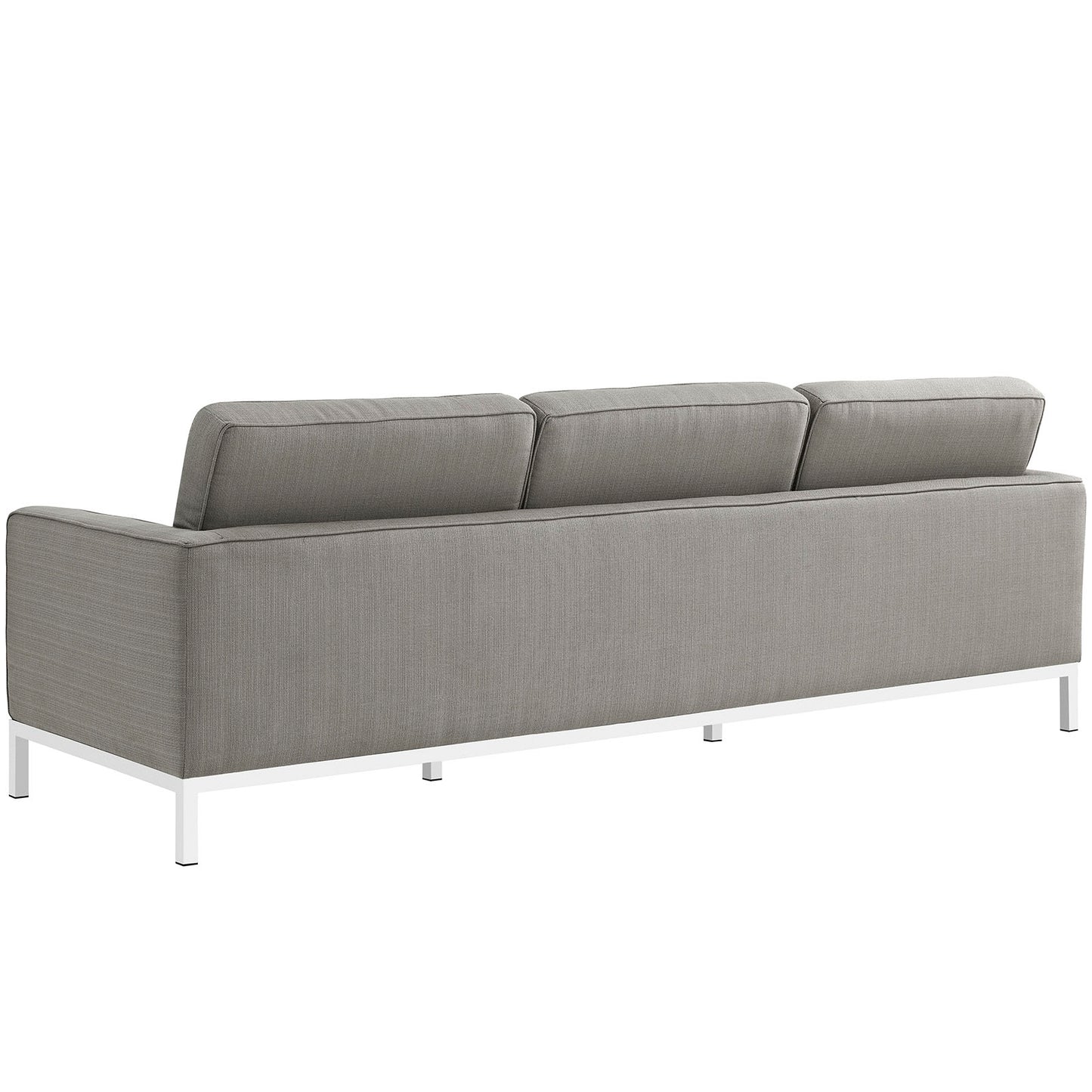 Loft 2 Piece Upholstered Fabric Sofa and Armchair Set By Modway - EEI-2443 | Armchairs | Modishstore - 6