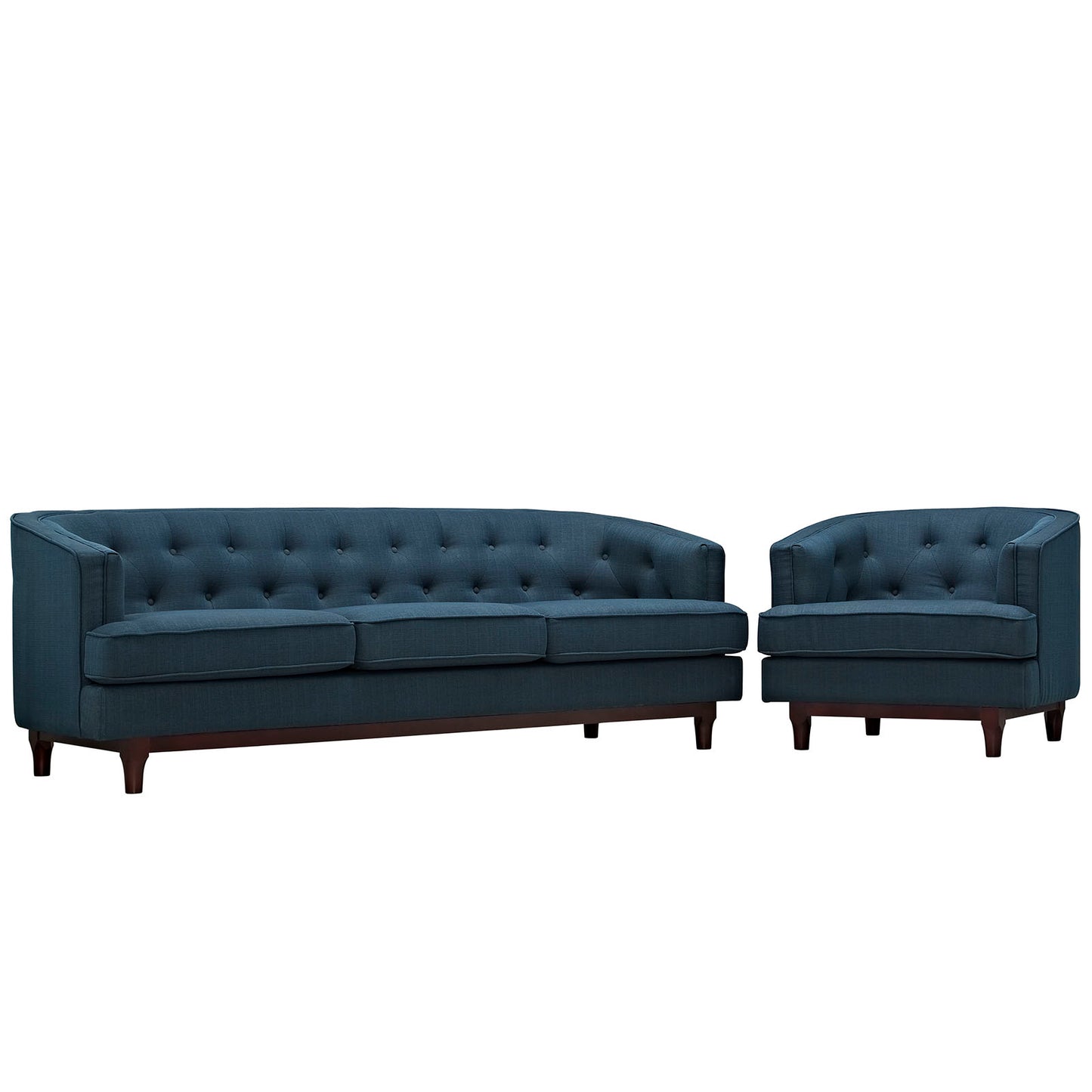 Modway Coast Living Room Set - Set of 2 - EEI-2450 | Sofa Set | Modishstore - 4