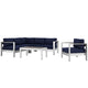 Modway EEI-2560 Shore 5 Piece Outdoor Patio Aluminum Sectional Sofa Set | Outdoor Sofas, Loveseats & Sectionals | Modishstore-30