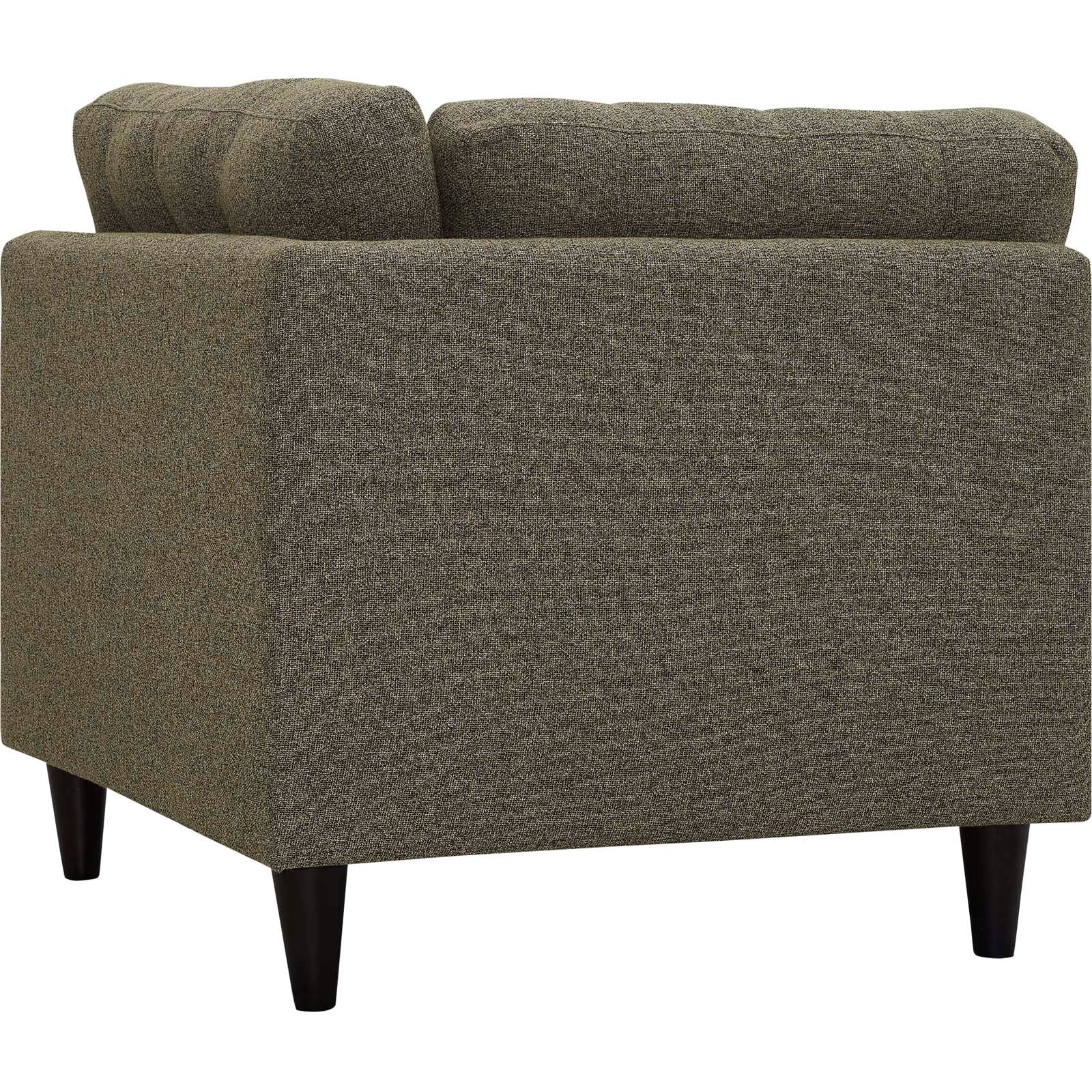 Modway Empress Upholstered Fabric Corner Sofa | Sofas | Modishstore-31
