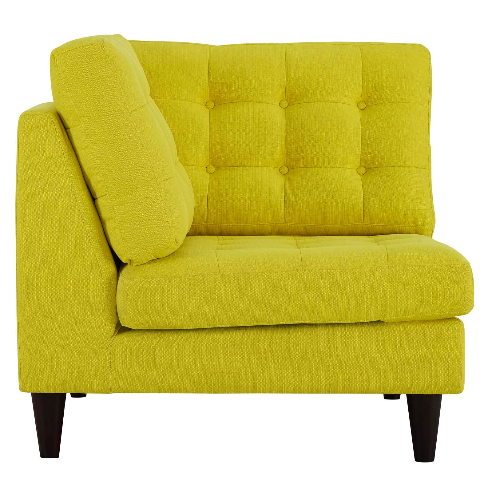 Modway Empress Upholstered Fabric Corner Sofa | Sofas | Modishstore-34