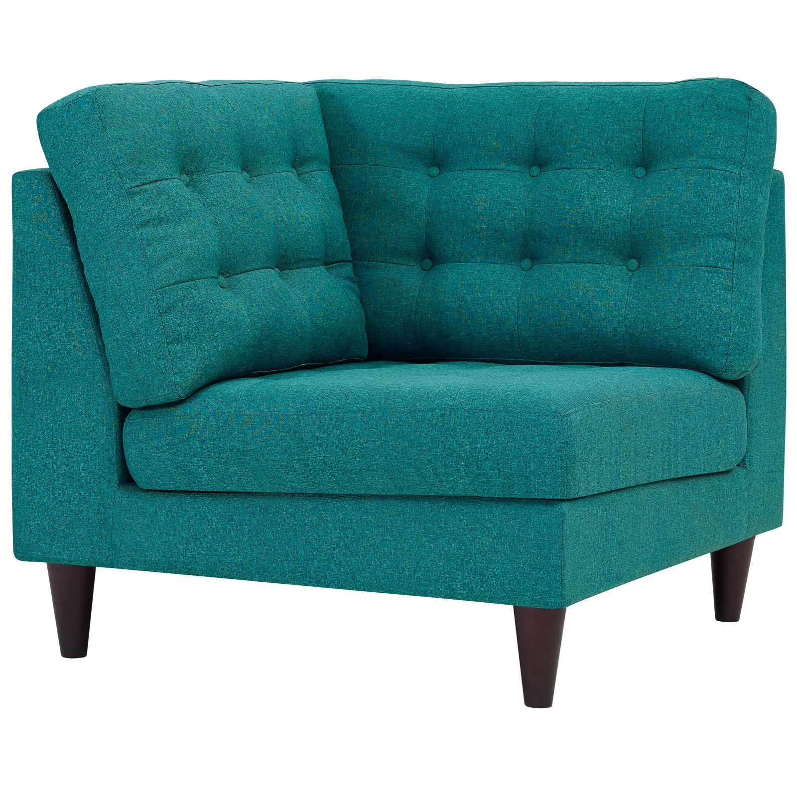 Modway Empress Upholstered Fabric Corner Sofa | Sofas | Modishstore-2
