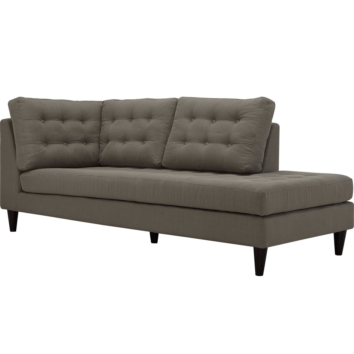 Modway Empress Upholstered Fabric Right Facing Bumper - EEI-2612 | Sofas | Modishstore - 10