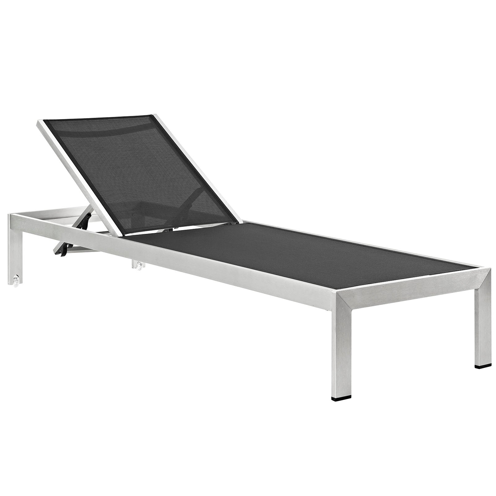 Modway Shore Outdoor Patio Aluminum Chaise with Cushions | Outdoor Patio Daybed | Modishstore-12