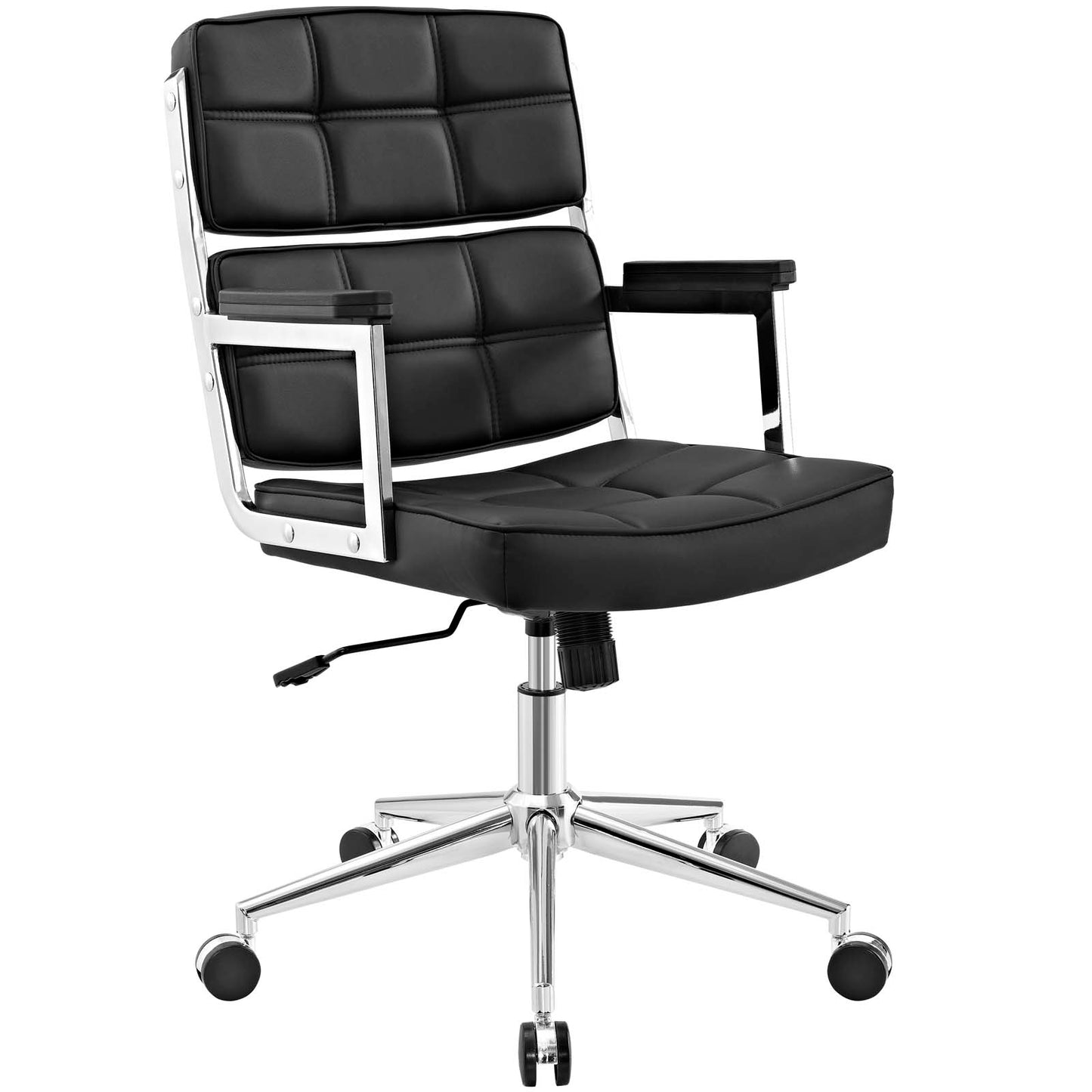 Modway Portray Highback Upholstered Vinyl Office Chair - EEI-2685 | Office Chairs | Modishstore - 4