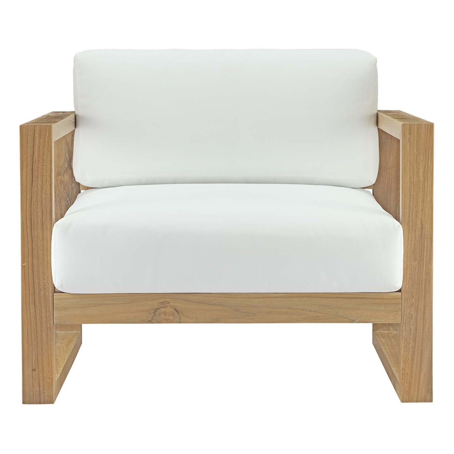Modway Upland Outdoor Patio Teak Armchair - EEI-2706 | Outdoor Chairs | Modishstore - 5