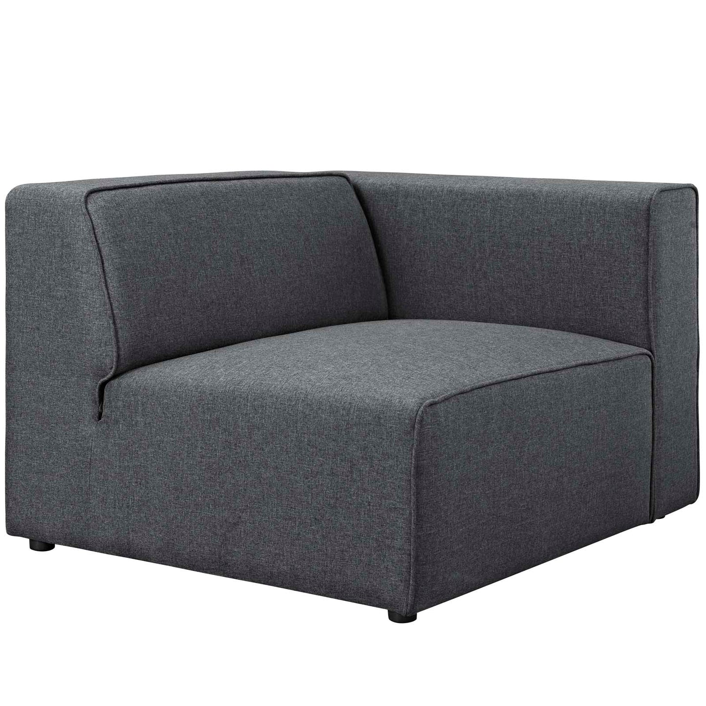 Modway Mingle Fabric Right-Facing Sofa | Sofas | Modishstore-14