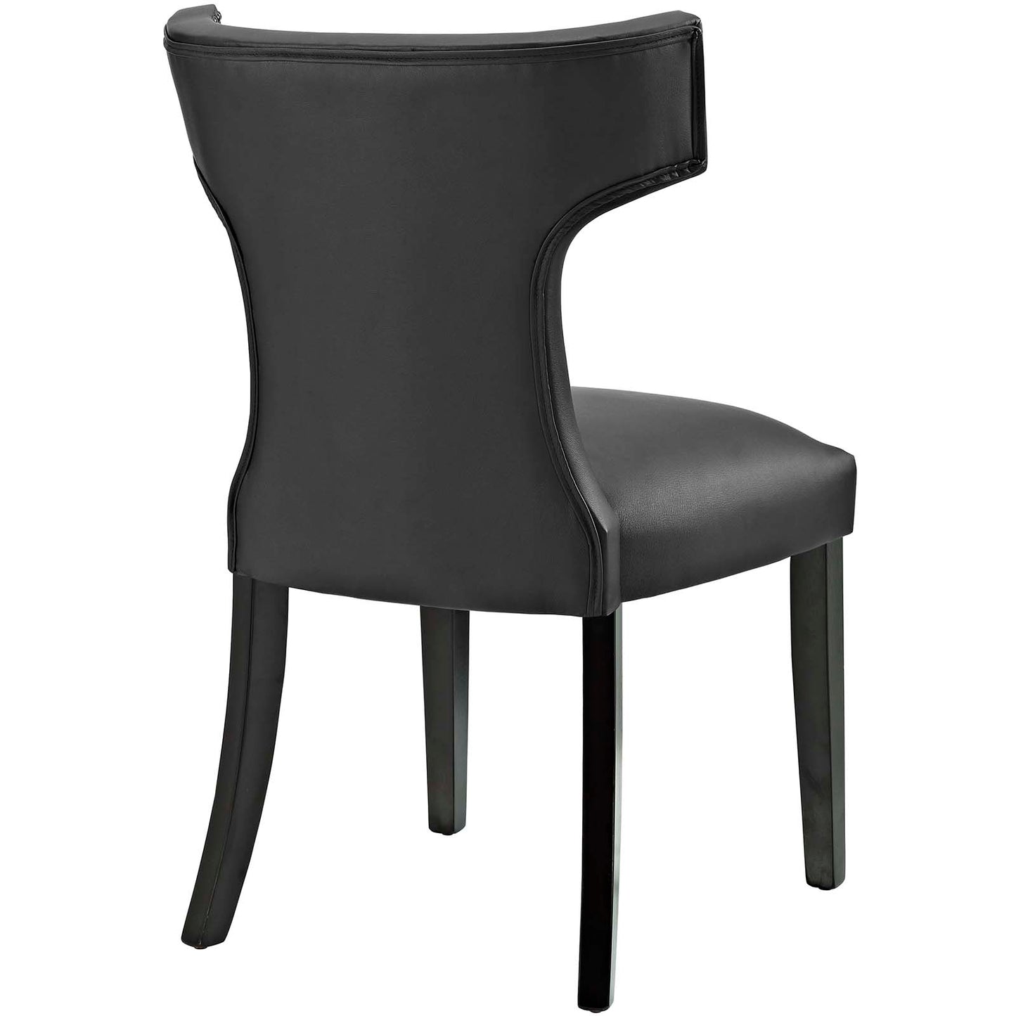 Modway Curve Set of 2 Vinyl Dining Side Chair - EEI-2740 | Dining Chairs | Modishstore - 10