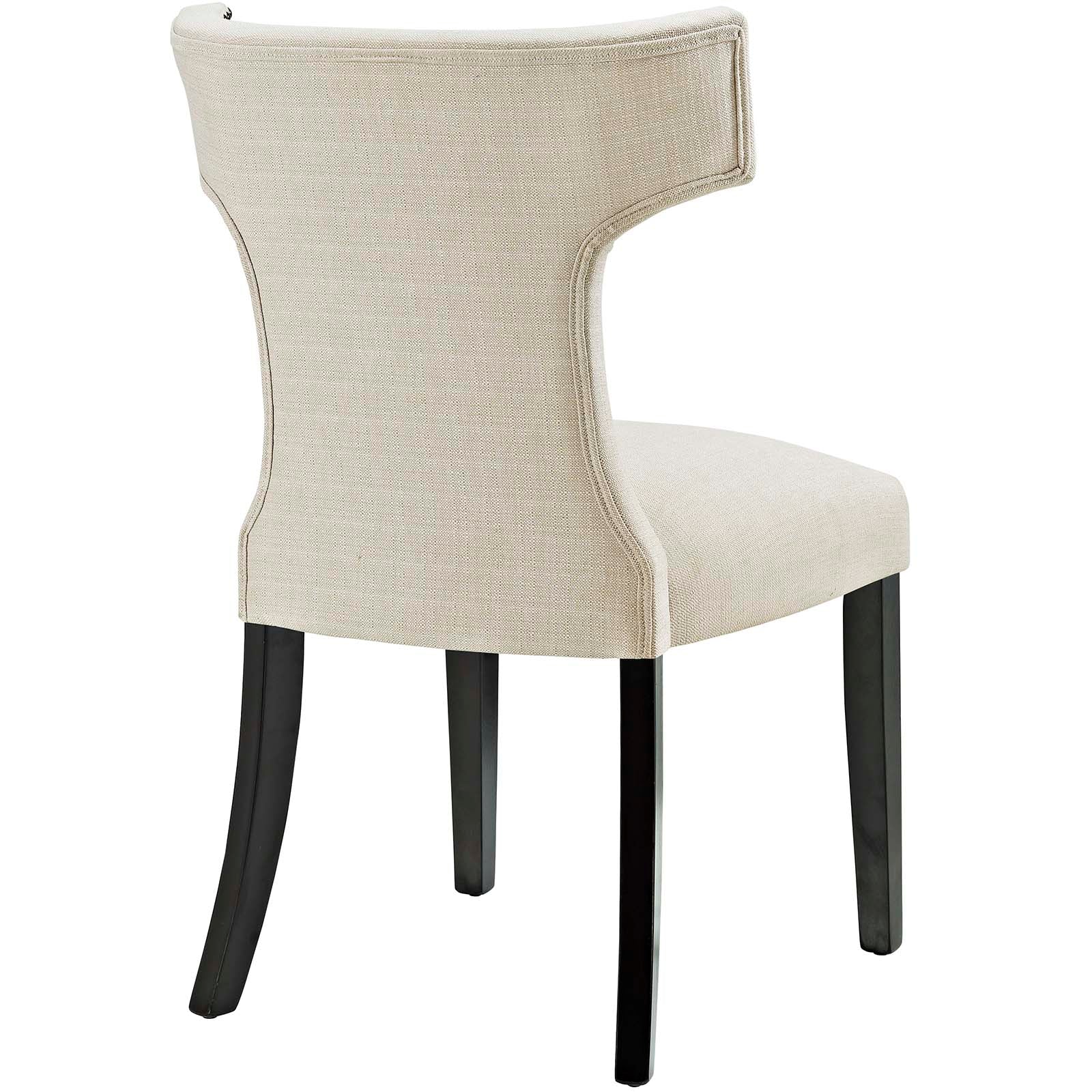 Modway Curve Dining Side Chair Fabric Set of 2 | Dining Chairs | Modishstore-47