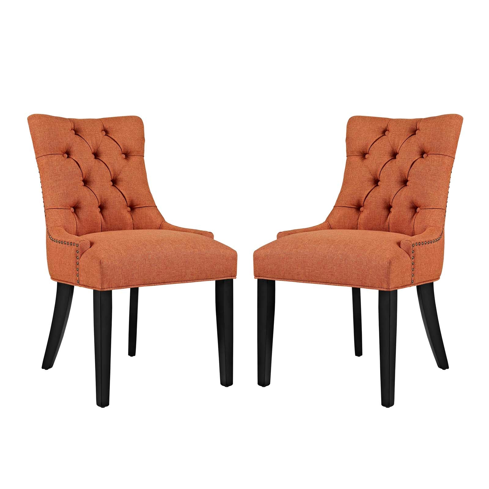 Modway Regent Set of 2 Fabric Dining Side Chair | Dining Chairs | Modishstore-54