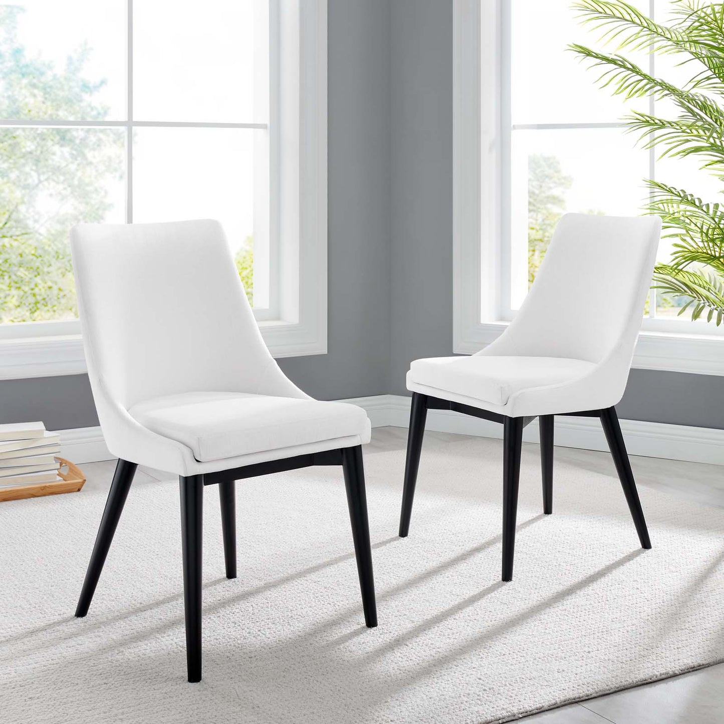 Modway Viscount Set of 2 Fabric Dining Side Chair - EEI-2745 | Dining Chairs | Modishstore - 65