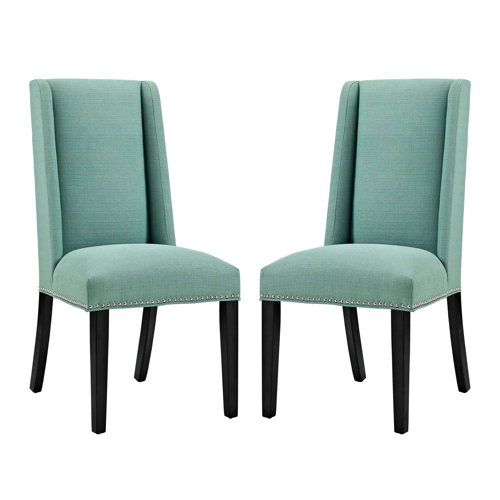 Modway Baron Dining Chair Fabric Set of 2 | Dining Chairs | Modishstore-16